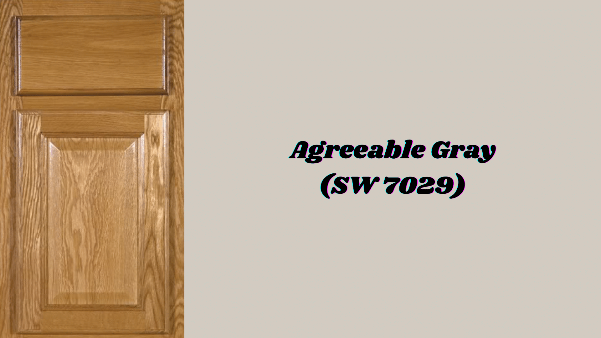Agreeable Gray (SW 7029)