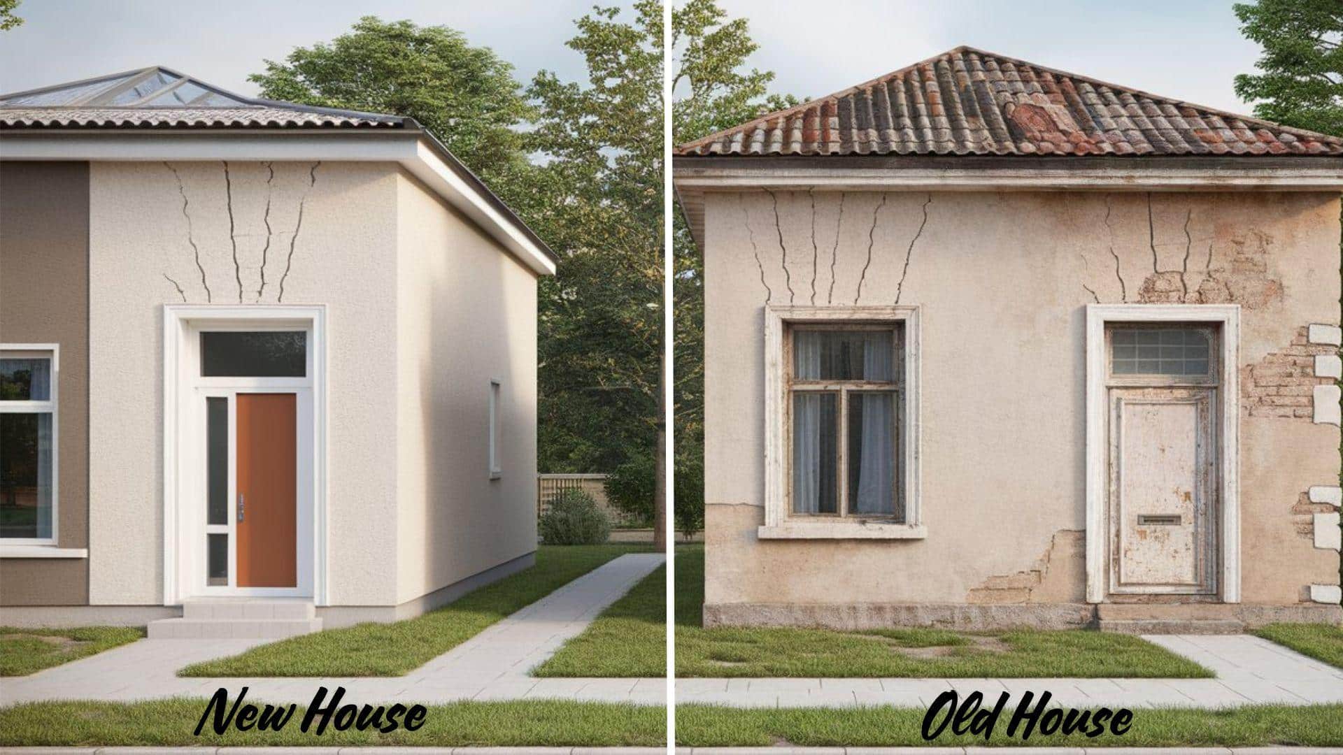 Are Vertical Cracks Above Door Frames Common?