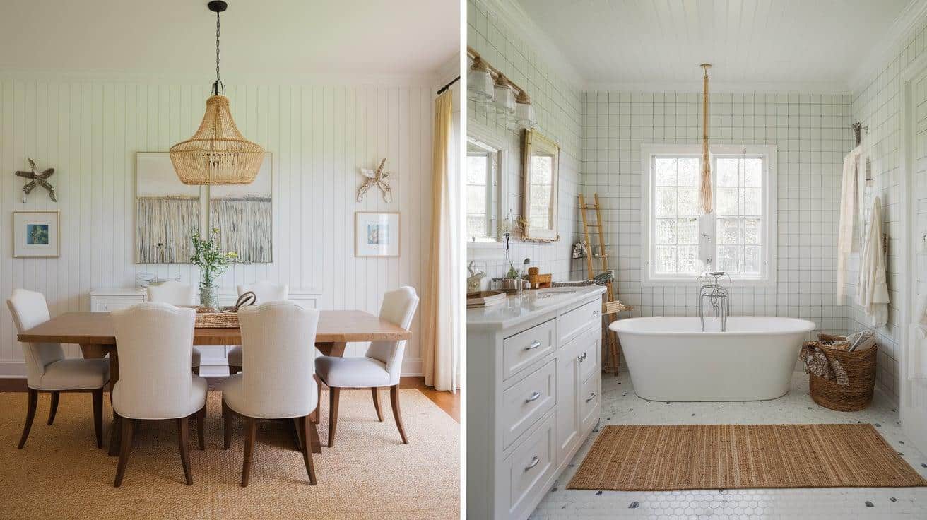 How Beadboard Complements Various Home Styles