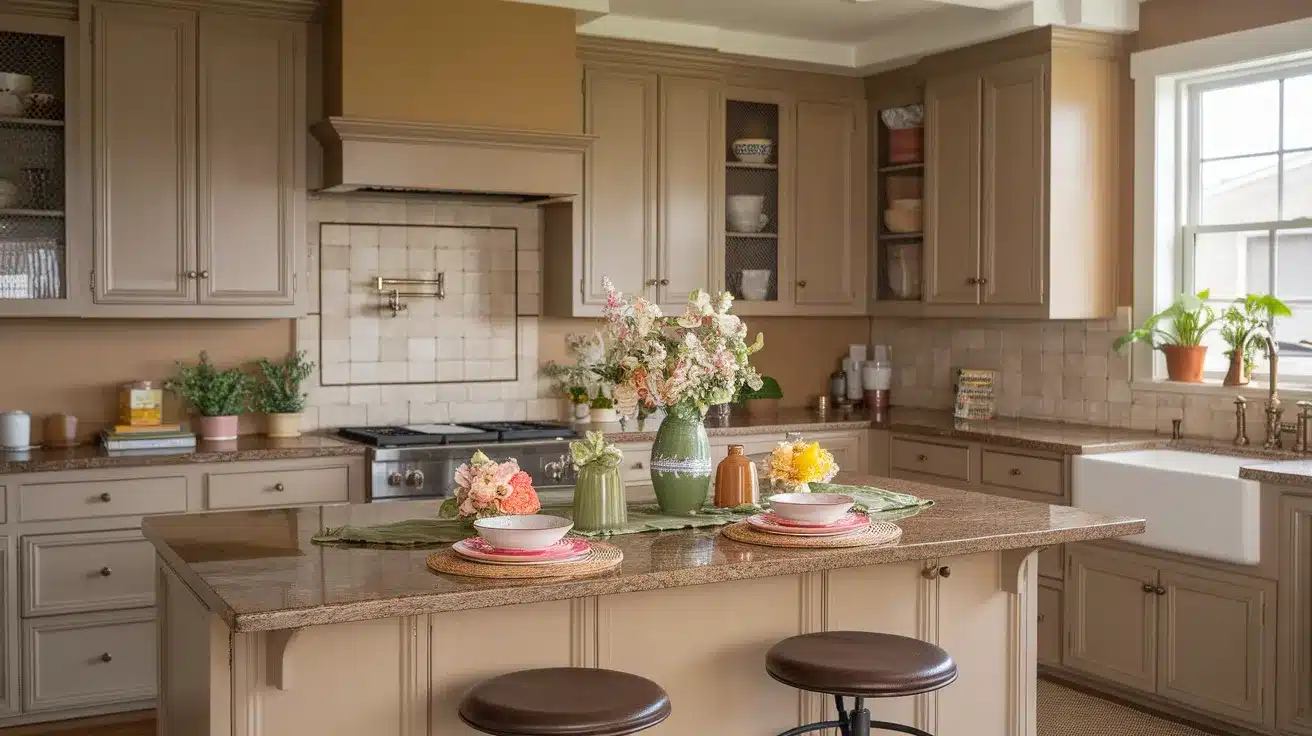 Beige Cabinets for Subtle Warmth