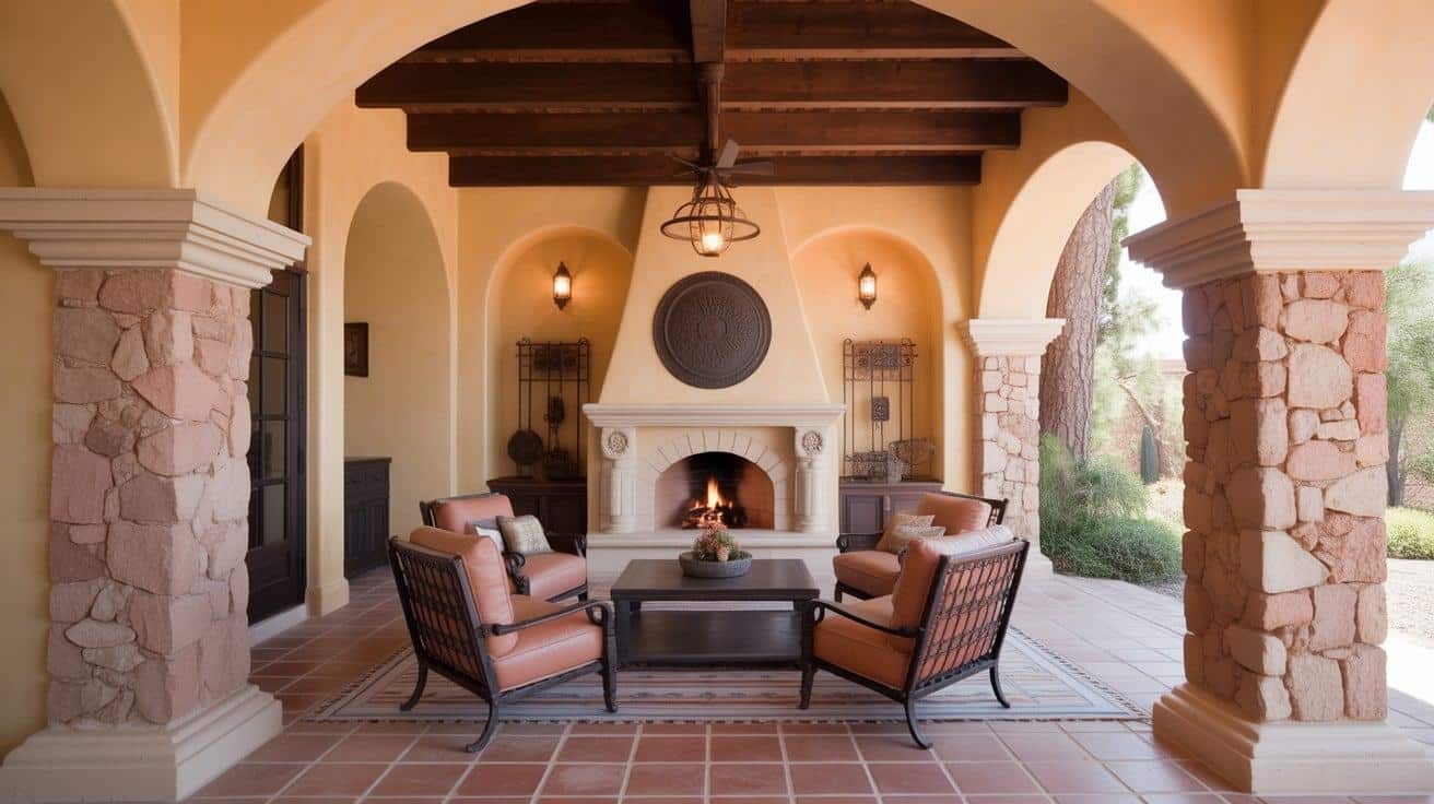 Cantera Stone Columns or Accents