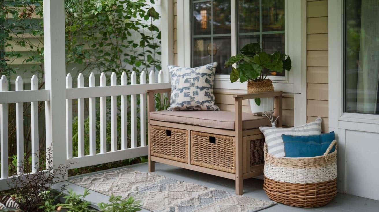 Compact Storage Bench