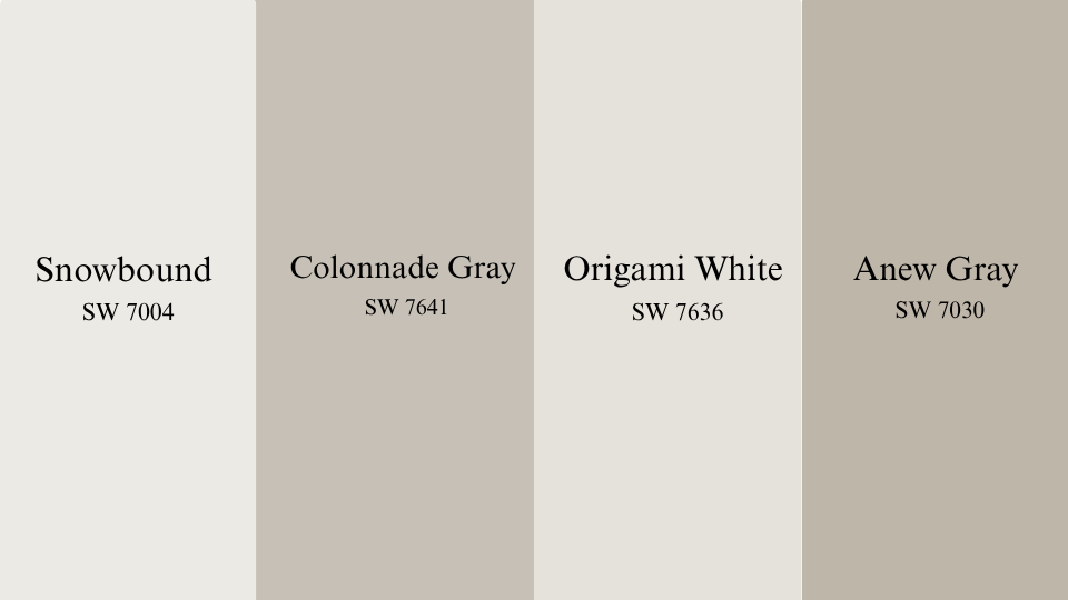 Coordinating Colors for Incredible White