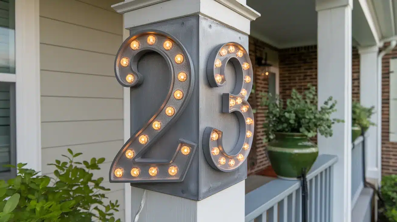 Decorative House Numbers