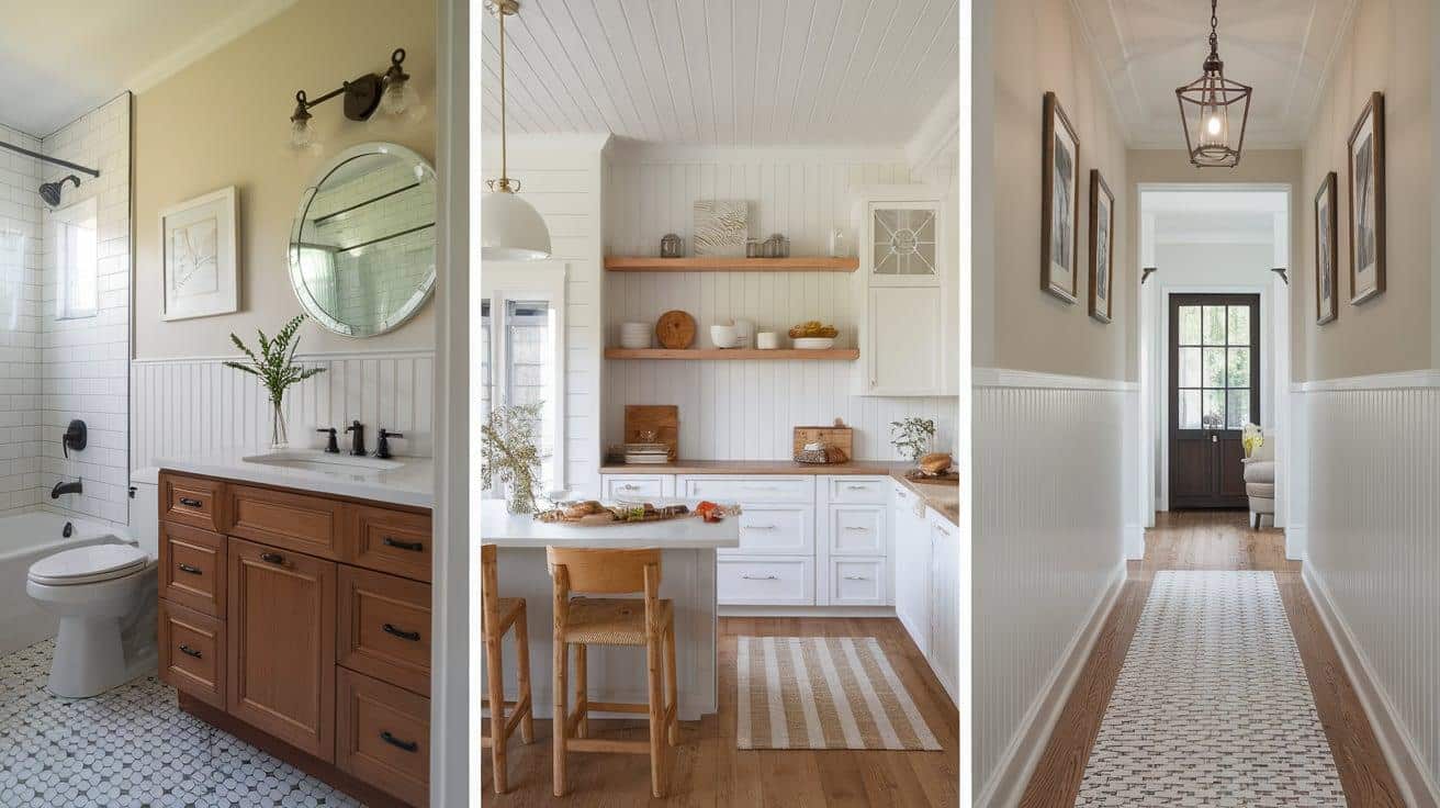 Design Ideas for Beadboard Accent Walls