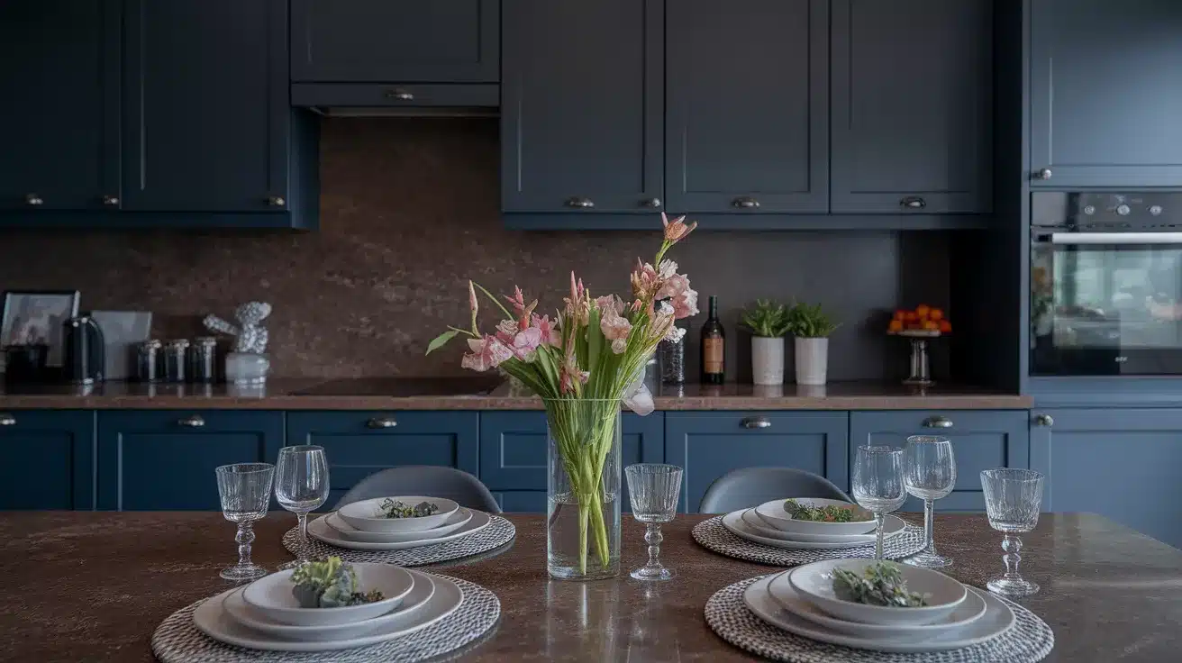 Dusk Gray Cabinets for Subtle Drama