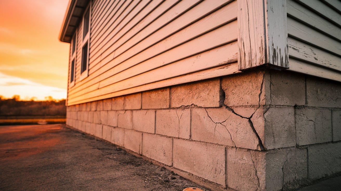 Exterior Foundation Cracks