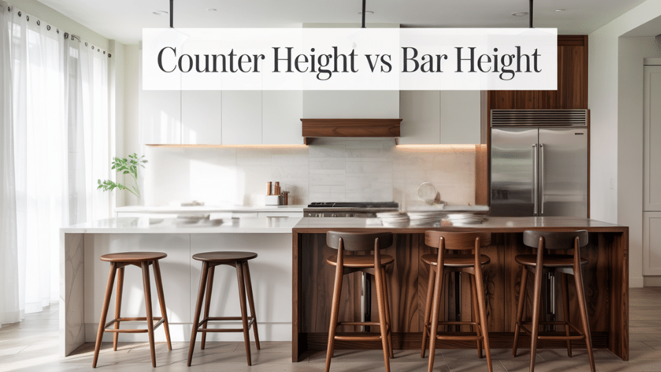 How to Choose the Right Height for Your Kitchen Island