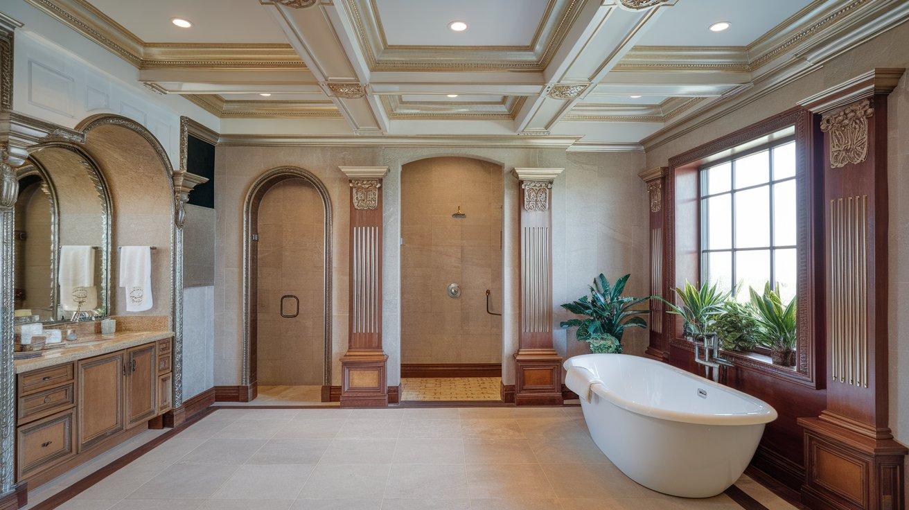 Luxury Molding Ideas for Spa-Like Bathrooms