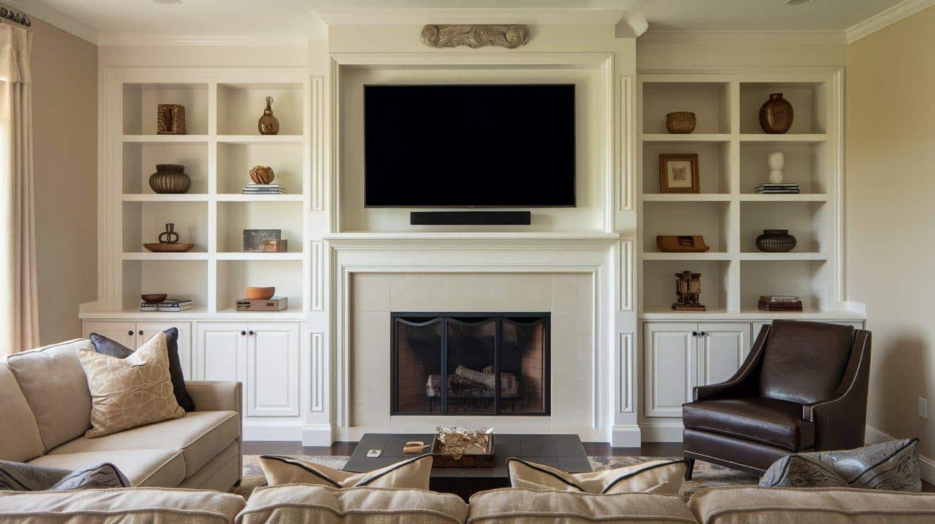 Media Wall Fireplace