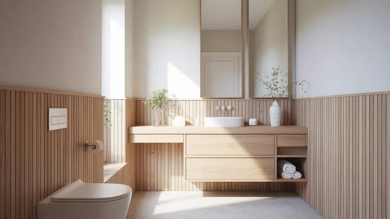Minimalist Scandinavian Wainscoting Approaches
