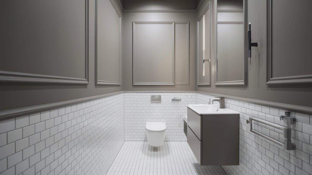 Modern Bathroom Molding Designs