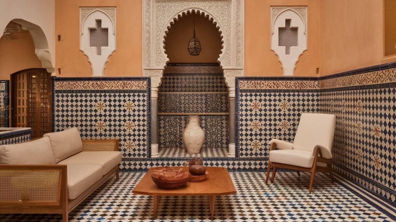 Moorish or Moroccan Tile Accents