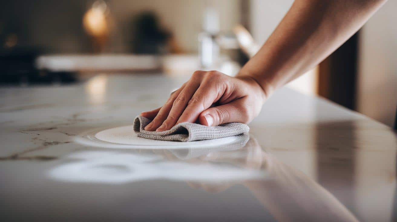 Repairing Heat Damageon Quartz Countertops