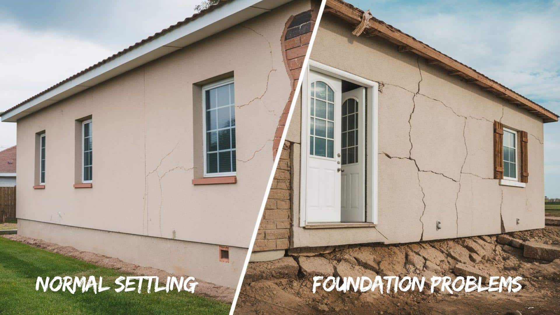 Settling vs. Foundation Problems: Key Differences