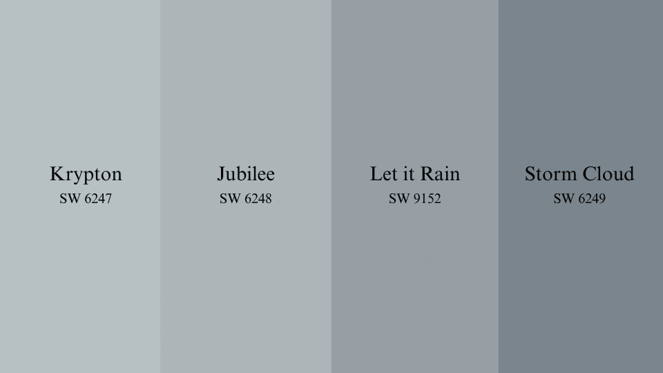 Similar Colors That Share a Common Tone