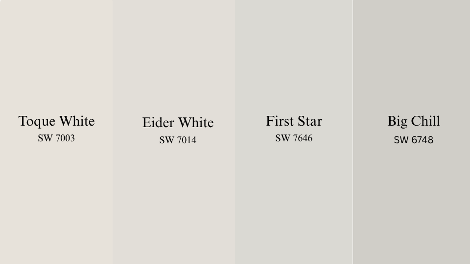 Similar Colors to Incredible White