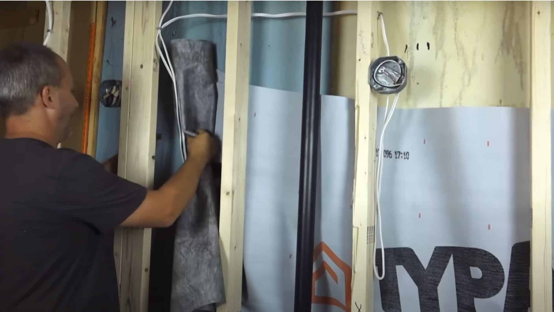 Step 2: Water-Resistant Barrier Installation