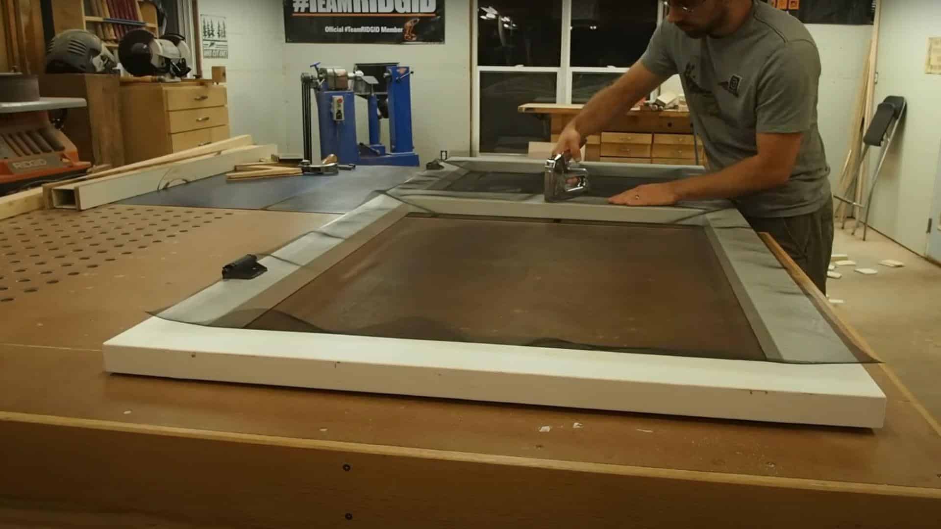 Step 6: Apply Paint and Attach Screen