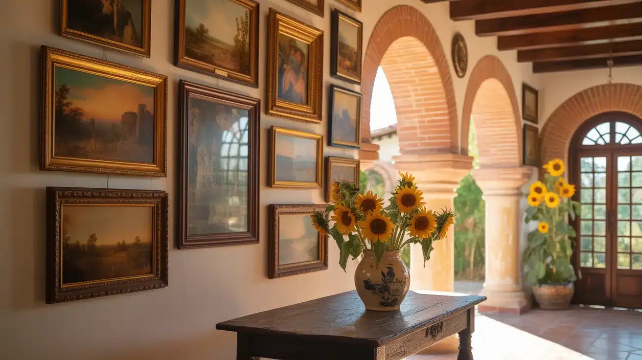 Vintage Hacienda-Style Artwork