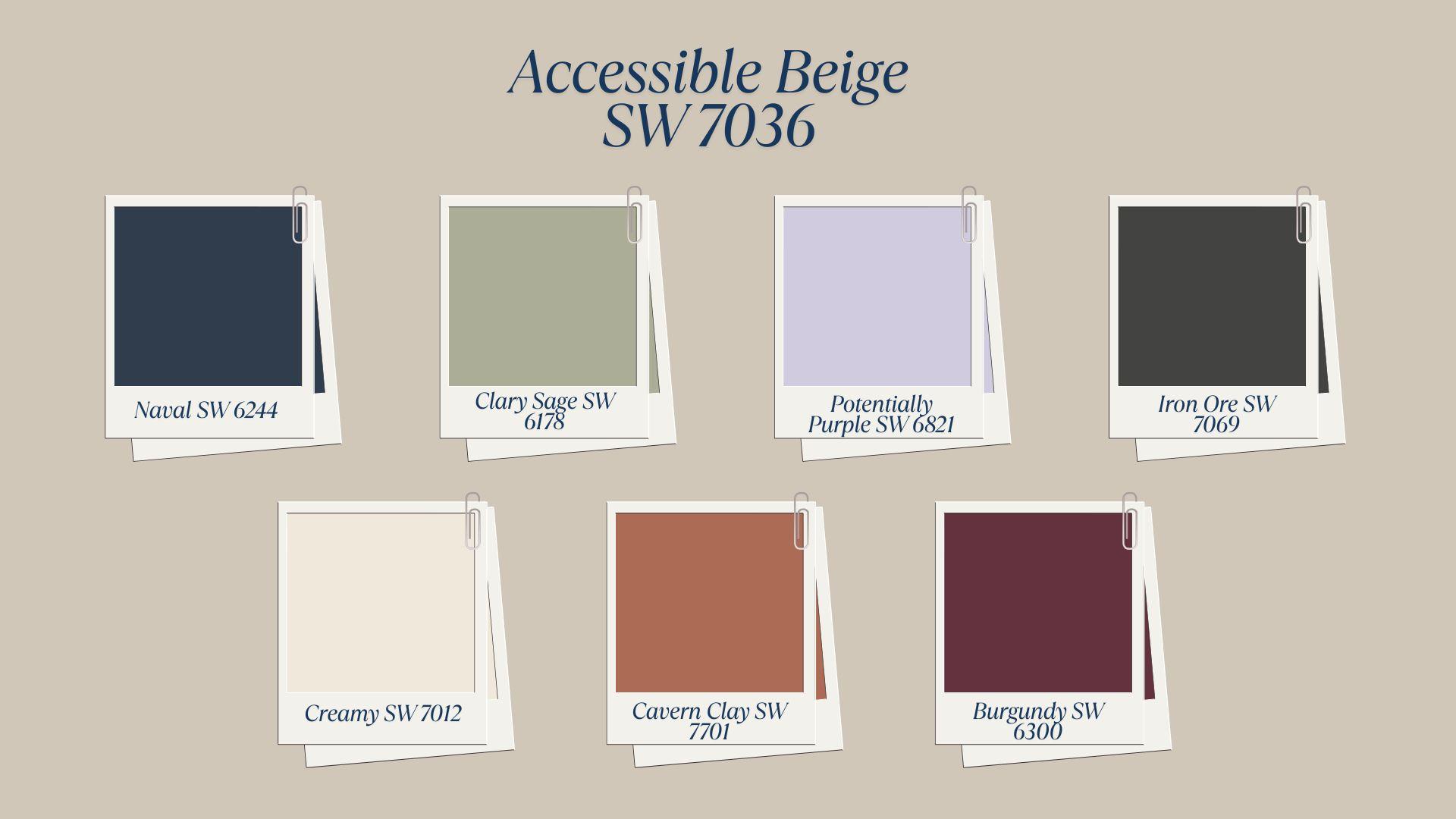 What Colors Look Good with Accessible Beige?