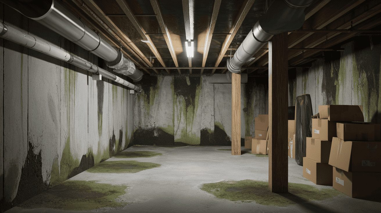 Why Mold Grows in Basements?